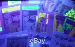 1 Set 100 PCS Different World Banknotes100 Countries Real Currency UNC Hardcover