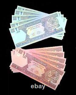 2000 Afghanistan banknotes / 1000 x 1 & 2 Afghanis-2002 P-65/65 UNC currency