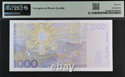 2001 Norway 1000 Kroner P52a BANKNOTE CURRENCY UNC PMG 66