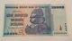 2008 100 Trillion Dollars Zimbabwe Banknote Aa Gem Unc Note Currency