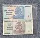 2008 Zimbabwe 50 100 Trillion Dollars Banknote Currency Uncirculated Unc