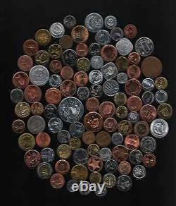 200 All Different COUNTRY UNC WORLD CURRENCY COIN AFRICA ASIA EUROPE COLLECTION