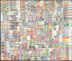 200 PCS UNC Different Mix World Banknotes Genuine Currency Notes UNC