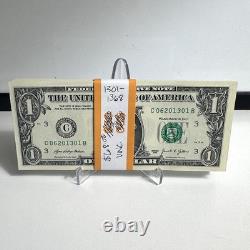 2021 (68) C Seal Consecutive Notes $1 Dollar Bill Unc Us Currency Uncirculated