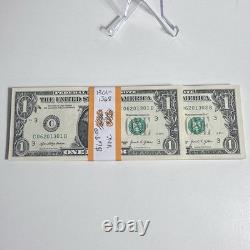 2021 (68) C Seal Consecutive Notes $1 Dollar Bill Unc Us Currency Uncirculated