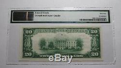 $20 1929 Chandler Oklahoma OK National Currency Bank Note Bill Ch #5354 UNC64EPQ