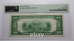 $20 1929 Delaware Ohio OH National Currency Bank Note Bill Ch. #243 UNC50EPQ PMG