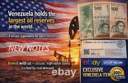 20 x VENEZUELA 500 DIGITALES 2023 UNC 500? Million Bolívares COA USA Stock