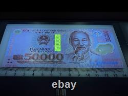 20x Vietnam 50000 Dong Polymer Banknote World Paper Money UNC Currency 1 Million