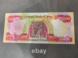 250,000 IRAQ DINAR 1/4 Million 10 x 25,000 IQD UNC AUTHENTIC Iraq Currency