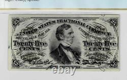 25 Cent Fractional Currency note-fr. 1295-PCGS Banknote Choice UNC 63 PPQ