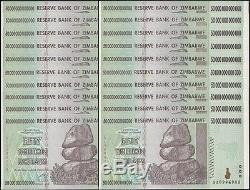 25x 50 TRILLION ZIMBABWE DOLLAR MONEY CURRENCY. UNC USA SELLER