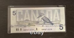 $2 $100 Bird Series 6 Banknote Set. UNC. Rare uncirculated set. Fancy. MINT