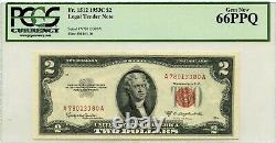 $2 1953 C Legal Tender Note F 1512 Gem Unc Lucky Money Value $180