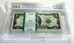 $2 2009 Federal Reserve Note Pack Dallas PCGS 66 PPQ GEM UNC Fr. 1939-K