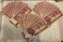 300,000 Dinars Saddam Hussein Iraq Iraqi Currency Money Note Unc Banknote Bill