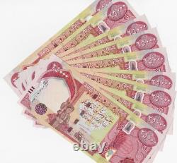 300,000 Iraq Dinar 2023 NEW UNC 300k IQD Authentic Active (12 x 25,000) Currency