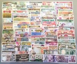 300 PCS Different Mix World Banknotes 35 Countries Genuine Currency Notes UNC