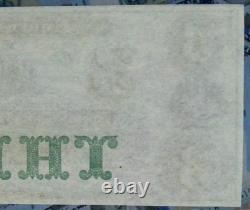 $3 18xx New England Commercial Bank, RI US Obsolete Remainder Currency Note UNC