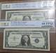 3 Sequential 1957 B Unc 68-65 $1 Silver Certificate Fr#1621 Superb Gem