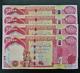 4pcs Iraqi Iraq 25000 Dinar Banknote Currency Unc