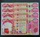 4pcs Iraqi Iraq 25000 Dinar Banknote Currency Unc