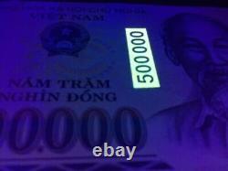 500,000 Dong Currency Vietnamese Banknotes polymer 10 Million Vietnamese UNC