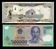 500,000 Viet Nam Dong & 50,000 Iraq Dinar Unc. Banknote Currency Iraqi