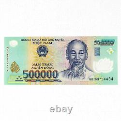 500,000 Vietnam Dong = 1 x 500,000 UNC Vietnamese Dong Banknote! Viet Nam