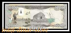 500,000 Vietnam Vietnamese Dong + A 50,000 Iraqi Dinar Unc Banknote Currency Lot