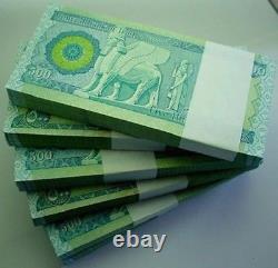 50,000 New Iraqi Dinar, 100 x 500 IQD Dinar Notes UNC Money Iraq Active Currency