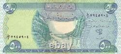 50,000 New Iraqi Dinar, 100 x 500 IQD Dinar Notes UNC Money Iraq Active Currency