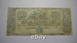 $50 18 Newton New Jersey NJ Obsolete Currency Bank Note Bill Remainder UNC+