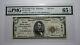 $5 1929 Alexander City Alabama Al National Currency Bank Note Bill! Gem Unc65epq