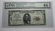 $5 1929 Evansville Indiana In National Currency Bank Note Bill 2188 Unc64epq Pmg