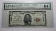 $5 1929 Lake Village Arkansas Ar National Currency Bank Note Bill #13632 Unc64