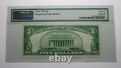 $5 1929 Lake Village Arkansas AR National Currency Bank Note Bill #13632 UNC65