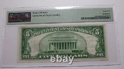 $5 1929 Lake Village Arkansas National Currency Bank Note Bill #13632 UNC65 PMG