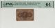 5 Cent First Issue Fractional Currency Fr. 1228 Pmg Choice Unc 64 Perforated Edge