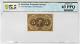 5 Cent Fractional Currency Note-fr. 1230-straight Edges-pcgs Choice Unc 63 Ppq
