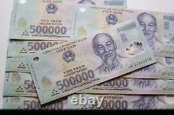 5 MILLION DONG 10 pcs 500,000 VND MONEY VIETNAM DONG CURRENCY BANKNOTES UNC NEW