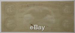 $5 Washington DC $5 1862 Government Bank Note Unc Obsolete Currency Plain Back