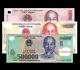 750,000 Vietnam Dong 1 500,000 1 200,000 & 1 50,000 Notes Unc Foreign Currency