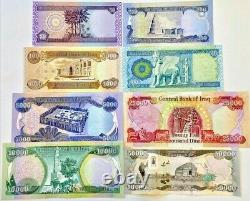 91,800 Iraqi Dinars Iraq Currency Unc Banknotes Complete Set Every Iqd Bill