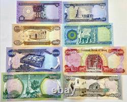 91,800 Iraqi Dinars Iraq Currency Unc Banknotes Complete Set Every Iqd Bill