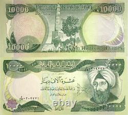 91,800 Iraqi Dinars Iraq Currency Unc Banknotes Complete Set Every Iqd Bill