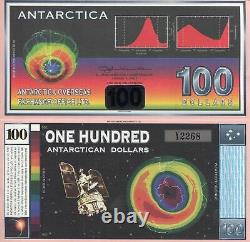 ANTARCTICA 100 Dollar Banknote World Paper Money UNC Currency FUN/ART Note 2001