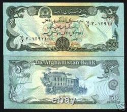 Afghanistan 50 AFGHANIS P-57 1979-91 x 1 Pcs UNC World Currency Bill BANK NOTE