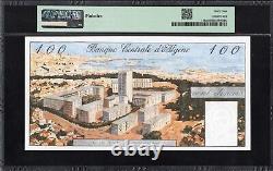 Algeria 100 Dinars P125a 1964 PMG64 Choice UNC Banknote Currency ALGERIAN LARGE