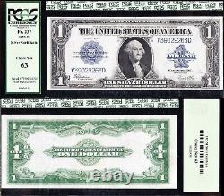 Amazing CHOICE UNC 1923 $1 Silver Certificate! PCGS 63! FREE SHIPPING! 29263D